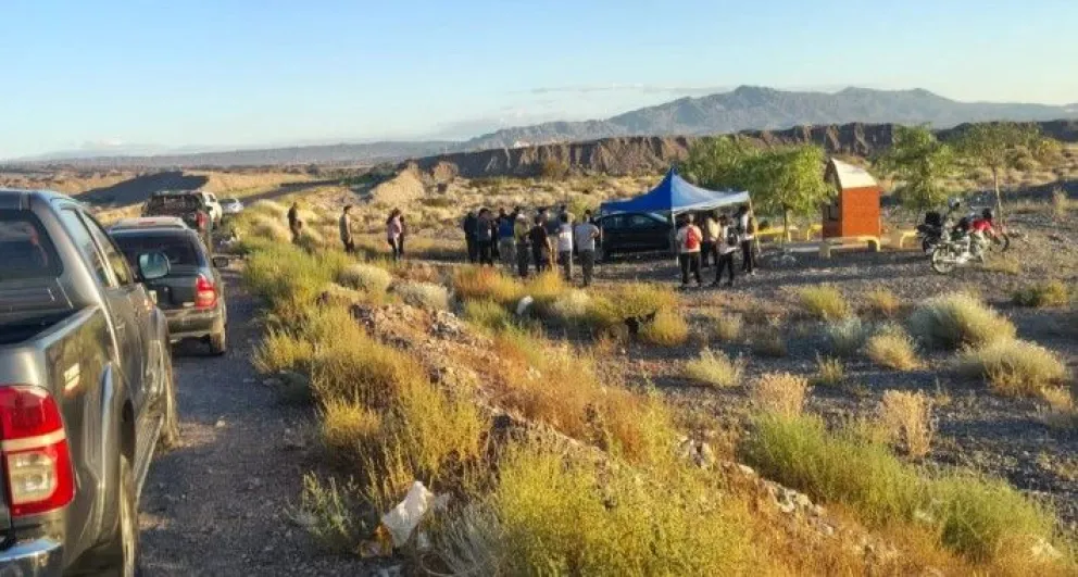 Intenso operativo para encontrar a un hombre desaparecido hace casi una semana rastrillan descampados en Chimbas